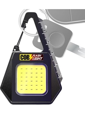 212 Farissu Manyetik Şarjlı Taşınabilir Üçgen Anahtarlık Işığı | 500 Mah Çok Fonksiyonlu Çalışma Lambası