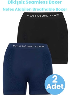 Tezzgelsin Erkek Dikişsiz/seamless Nefes Alabilen Boxer 2'li Set