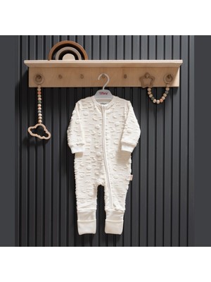 Tiffany Baby Moon Theme Fermuarlı Patiksiz Tulum 35033