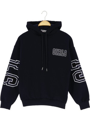 Kız Çocuk Sweatshirt Polarlı