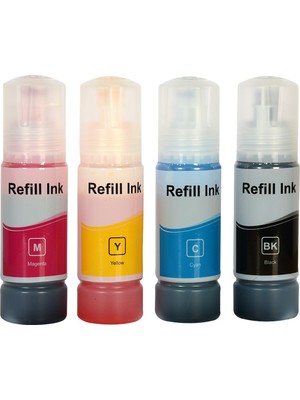 103 Mürekkep Epson L3110/L3111/L3150/L3151/L4150/L6190/L6160/L4160 KUTULU
(Muadil) 4 Renk (Siyah Kırmızı Mavi Sarı