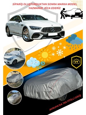 Car Guard Tüm Sedan Araçlar ile Uyumlu Lüks Araba Brandası Miflonlu Branda Oto Çadır Örtü