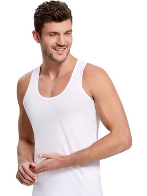 Ilke Askılı Atlet 101 | Beyaz