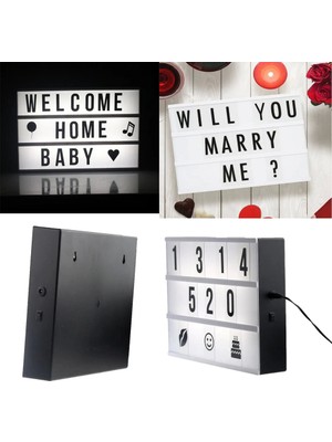 A4 LED Işıklı Yazı Panosu Lightbox