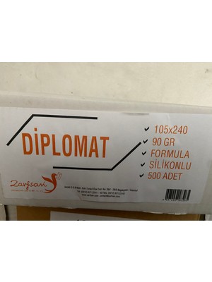 Diplomat Formula Zarf