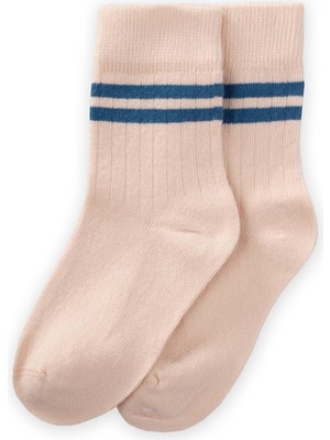Çemberli Soket Çorap 2-9 Yaş Indigo Mavi