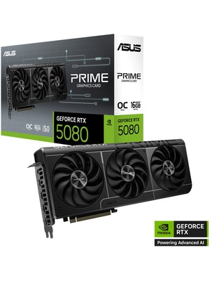 Asus Prime Geforce Rtx5080 Prime-Rtx5080-O16G 16Gb Gddr7 Oc Edition 256 Bit Gaming Ekran Kartı