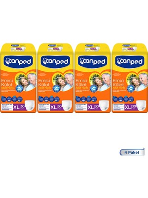 Canped XL Emici Külot 120 Adet