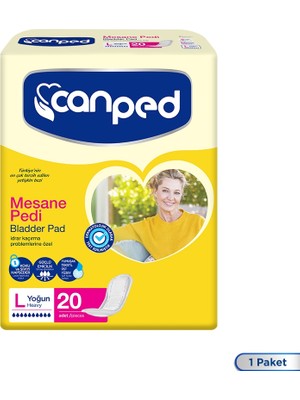 Canped Mesane Pedi Yoğun L Beden 20 Adet