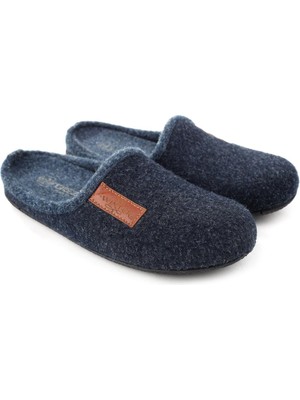 Gezer 15340 Erkek Keçe Rahat Taban Ev Halı Misafir Terliği