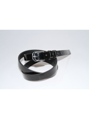 Derimine Deri Kadın Rugan Kemer 2 cm