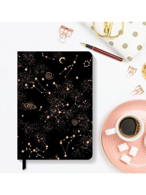Akıllı Adam Yayınları Çizgili Hardcover Defter 13x21 cm 1 Adet Sert Kapaklı Çok Renkli Tasarım
