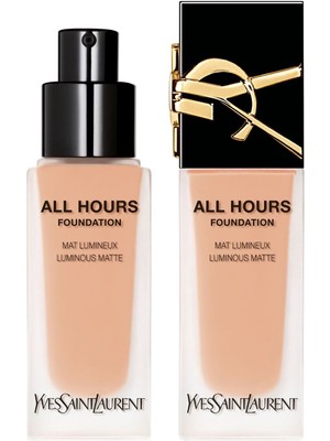 Yves Saint Laurent All Hours - Uzun Süre Kalıcı Aydınlık Mat Bitişli Fondöten   Lc3 (25 ml)