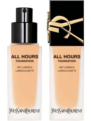 Yves Saint Laurent All Hours - Uzun Süre Kalıcı Aydınlık Mat Bitişli Fondöten   Lc3 (25 ml)