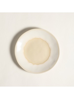 Zsa Zsa Zsu Leırıa Stoneware Pasta Tabağı 23 Cm Krem