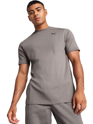 Puma Pumatech Tee Erkek Gri Antrenman T-Shirt 68459879