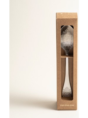 Dume Çelik Yemek Kaşığı 4X23X0.3 cm Mat Gümüş