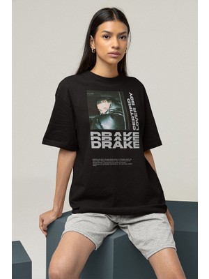 Sevbano Certifid Lover Boy Drake Baskılı Unisex Oversize Rapper Tişört