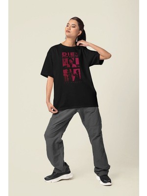 Sevbano The Weeknd Die For You Şarkı Baskılı Oversize Rapper Tişört, Unisex Rap Tişört