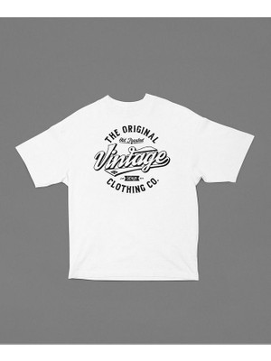 Sevbano The Original Vintage Baskılı  Tişört, Oversize Tişört