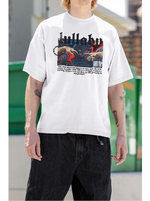 Sevbano Lullaby Özel Tasarım Baskılı  Oversize Tişört