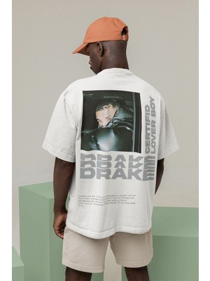 Sevbano Certifid Lover Boy Drake Baskılı  Oversize Rapper Tişört