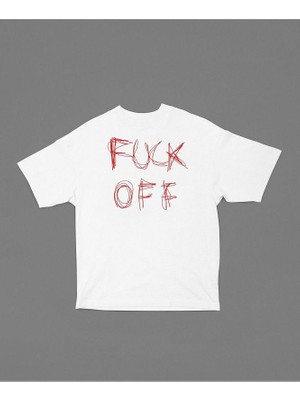 Sevbano Yazılı Unisex Oversize Tişört