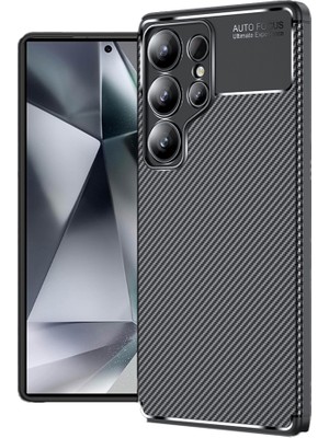 ZORE Galaxy S25 Ultra Uyumlu Kılıf Zore Negro Silikon Kapak-Siyah