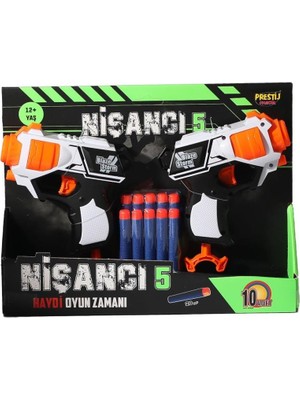 Nessiworld 6060 2li Nişancı Dart Fırlatıcı -Prestij