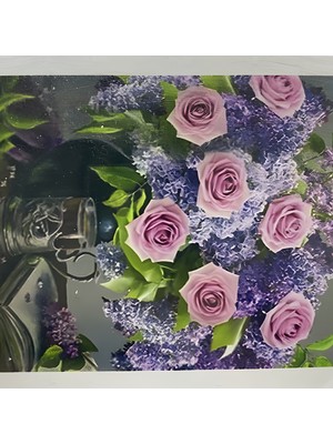 5d Yapışan Boncuk Goblen 30 x 40 cm Mozaik Tablo Pano 60275