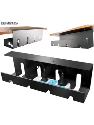 Masa Altı Kablo Yönetim Tepsisi - Kanalı