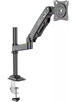 Kaloc DH100 17-30 " LCD / LED Monitör Tutucu Kol 2-9 kg Amortisörlü Vesa Monitör Standı