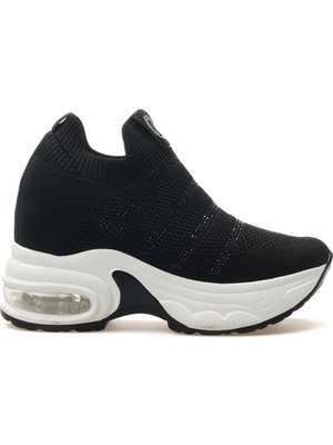 Guja Kadın Taş Detaylı Gizli Dolgu Topuk Sneaker Günlük Ayakkabı 25Y 25Y300-4 Z
