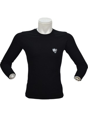Wolftrap Tactical Wolftrap %100 Pamuk Siyah Uzun Kollu Tişört