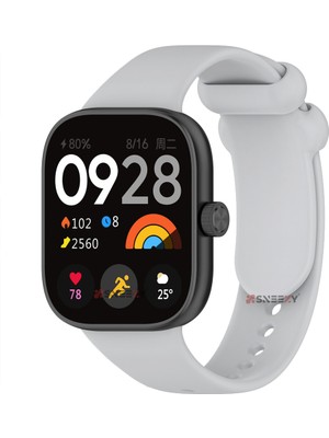 Sneezy Redmi Watch 5 Uyumlu Kordon Purelux Soft Yumuşak Silikon Kordon Kayış Şık Görünüm