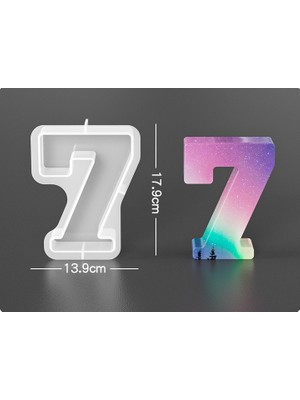 Hobiflex Epoksi Reçine Silikon Kalıp İthal /  Yedi Rakam Taş Tozu Parafin Silikon Kalıp HB22521-0109