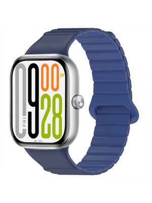 Sneezy Redmi Watch 5 Uyumlu Kordon Yumuşak Silikon Kordon Güçlü Manyetik Strap Kayış