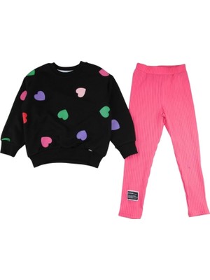 Wikiboom 2500 Kalpli Eşofman Takım 1544 - Pembe