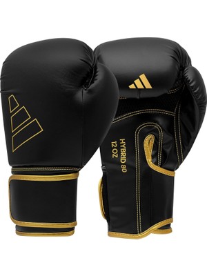 adidas ADIH80 Hybrid 80 Boks Eldiveni Kick Boks Eldiveni Siyah Altın