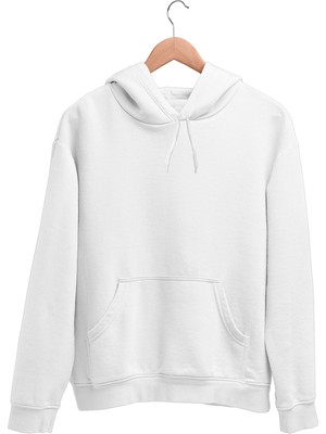 Erkek Sweatshirt Pamuklu Standart Fit Normal Kesim Içi Polarlı 2 Iplik Kapüşonlu