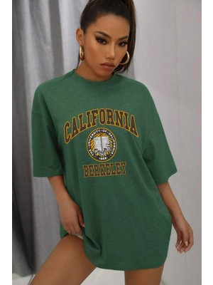 Only Trendwear Unisex California Baskılı T-Shirt