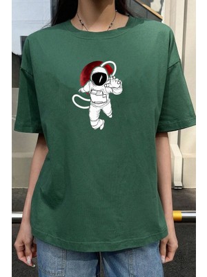 Only Trendwear Unisex Nasa Baskılı T-Shirt