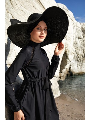 Adasea Belında Uzun Kollu Tesettür Mayo 1124