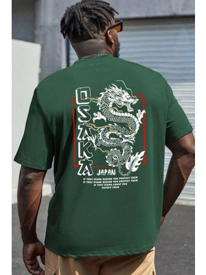 Only Trendwear Unisex Osaka  Baskılı T-Shirt