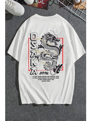 Only Trendwear Unisex Osaka  Baskılı T-Shirt