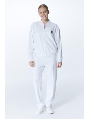 Ed 2379-01 Tayland Eşofman Altı Beyaz