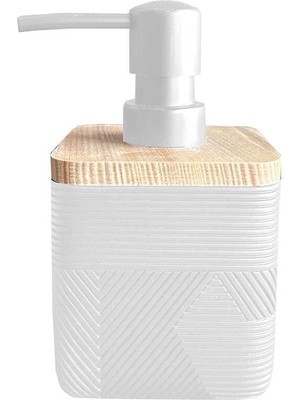 Primanova Madera Sıvı Sabunluk Beyaz