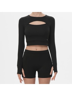 IXAURA Ed 2460 Serenay Pencere Detaylı Üst Siyah