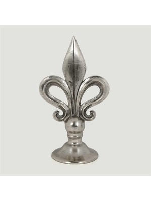 Vitale Metal Silver Küçük Alem 15*15*40 cm