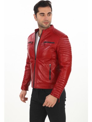 New Zaya Erkek Deri Ceket